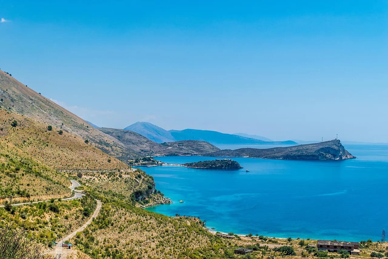 Albanian Riviera Map: Where the Coast Runs and What Sits Where