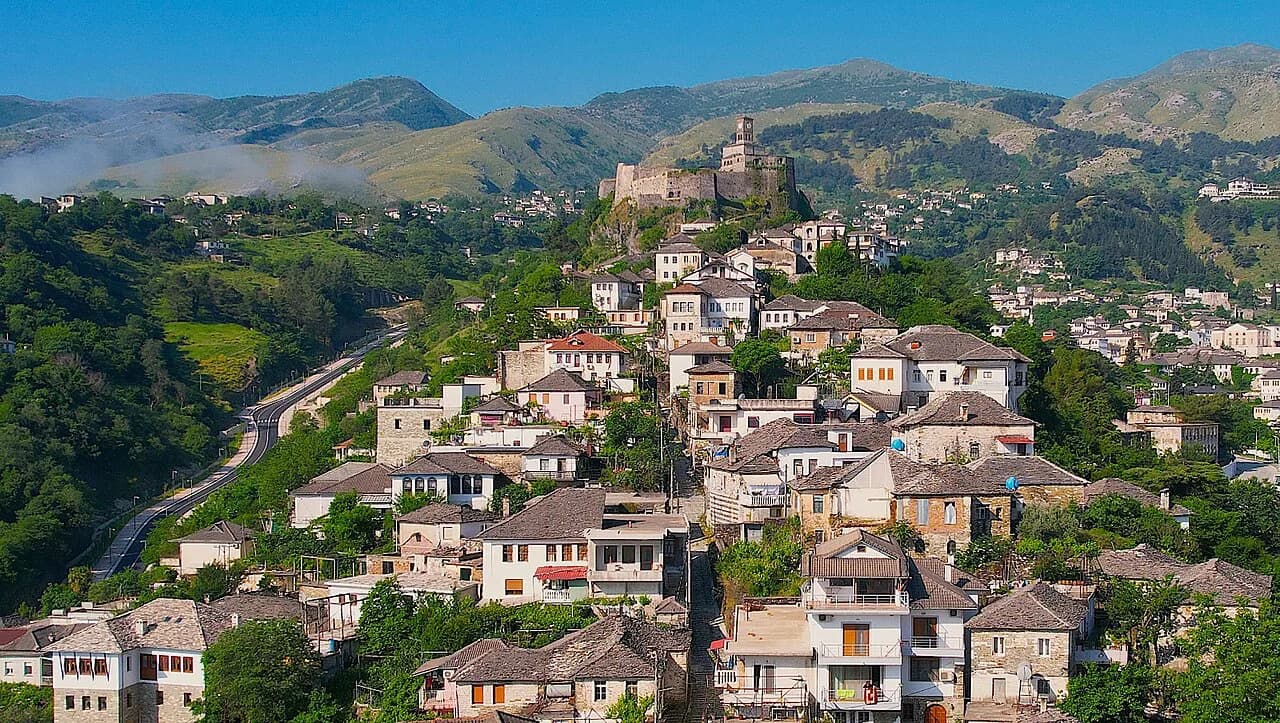 Gjirokaster Map: Old Town, Castle and Main Sights