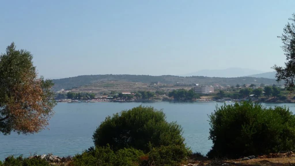 Ksamil Map: Village, Beaches and Islands