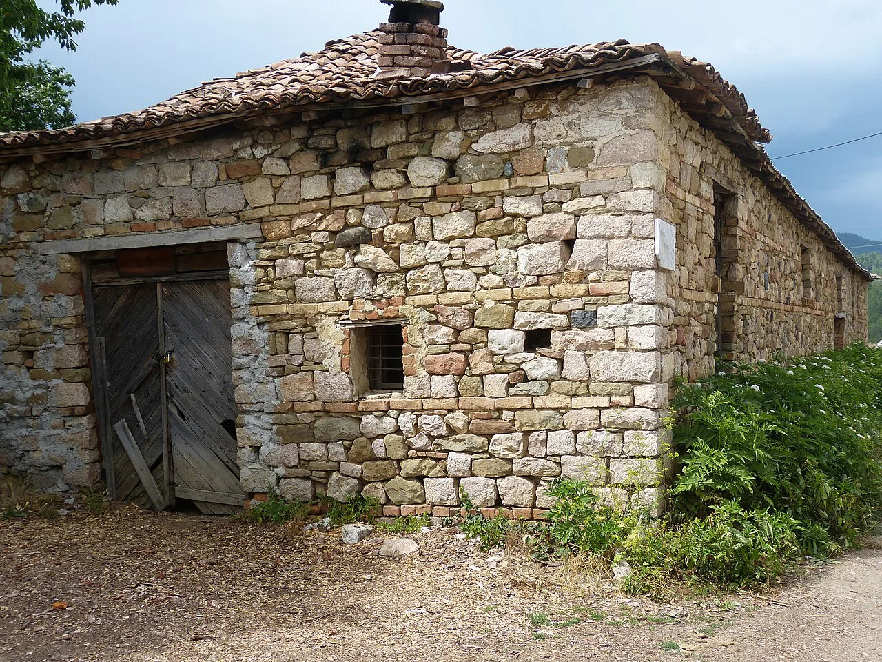 An old stone house in Voskopojë.