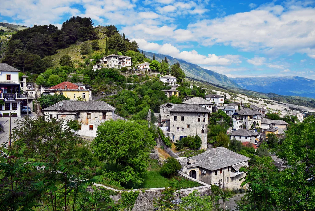 View of Gjirokastër, Albania