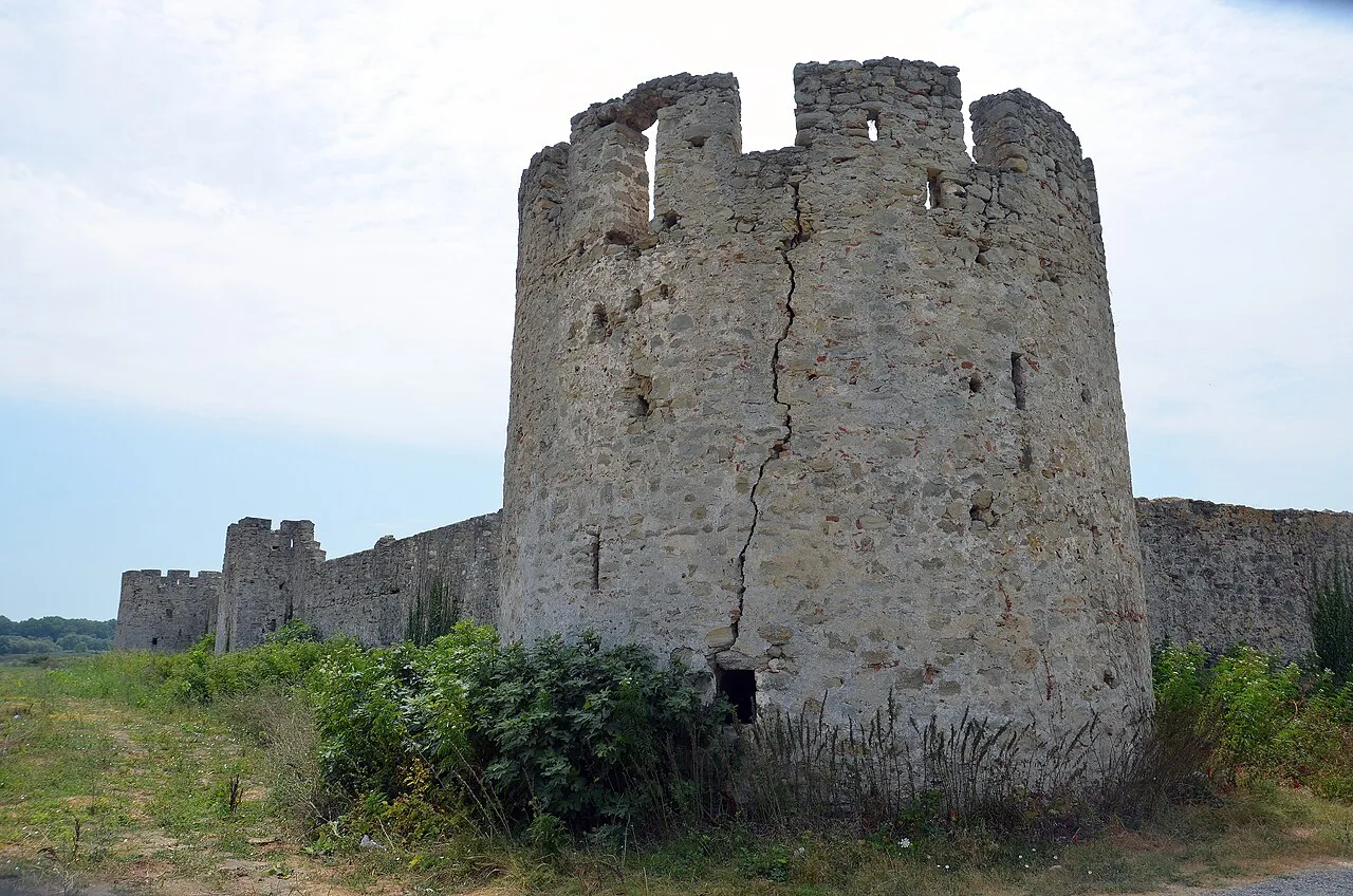 The northern bastion of Bashtova Castle.