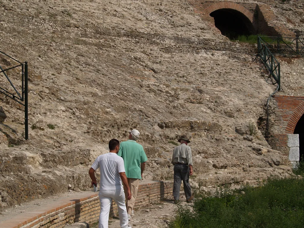 Venue view: Roman ruins in Durrës, Albania.