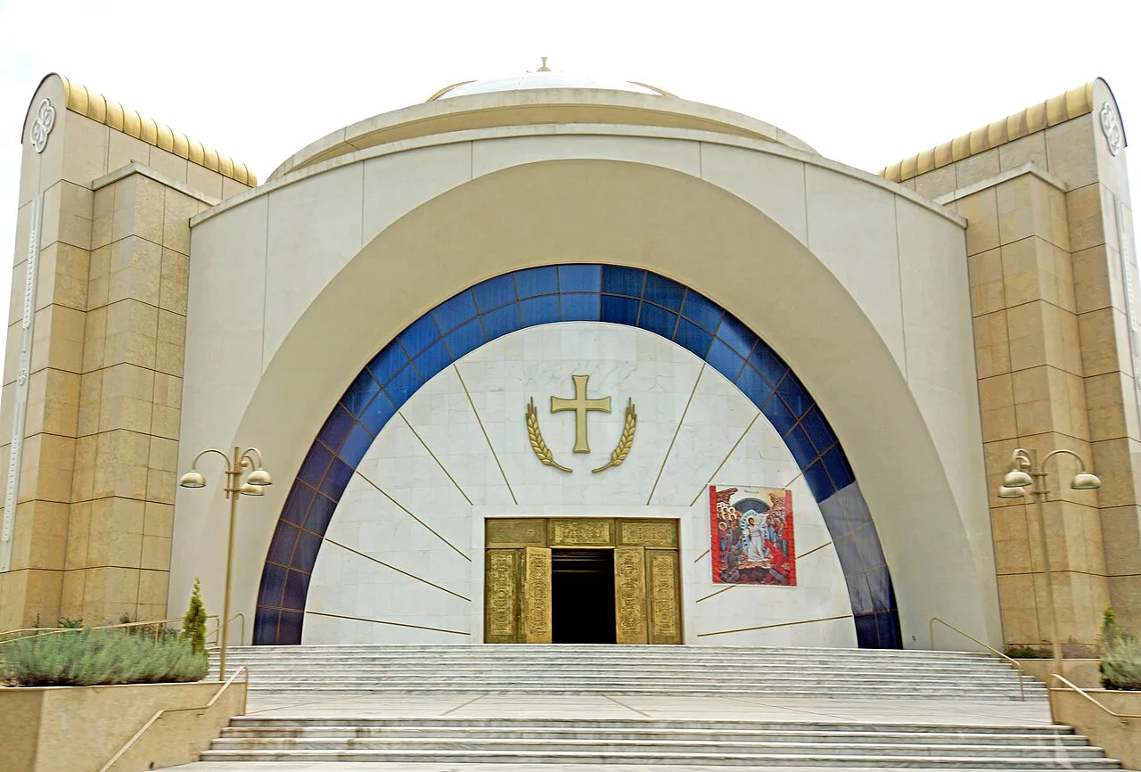 The Resurrection of Christ Orthodox Cathedral in Tirana.