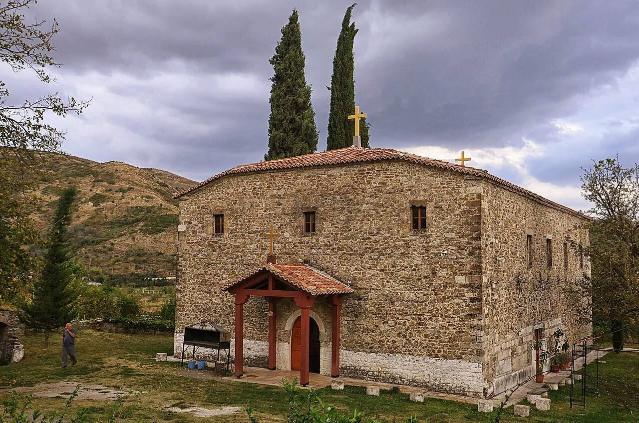 St Jovan Vladimir's Church in Shijon, near Elbasan.