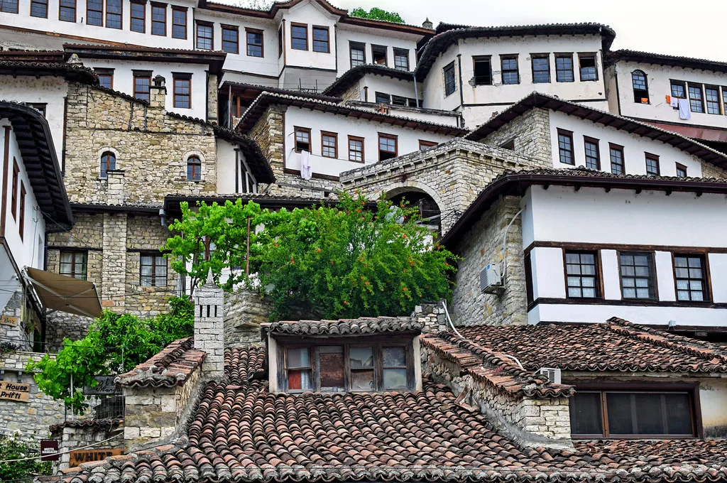 View of Berat, Albania
