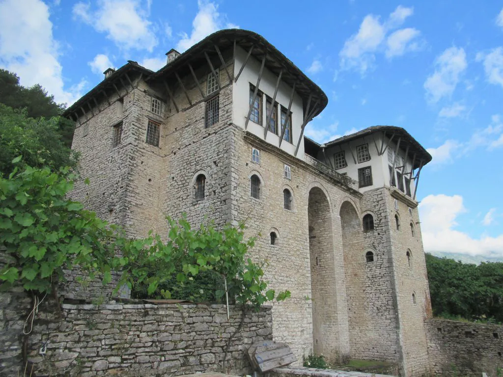 The Zekate House, an Ottoman-era tower house overlooking Gjirokastër.