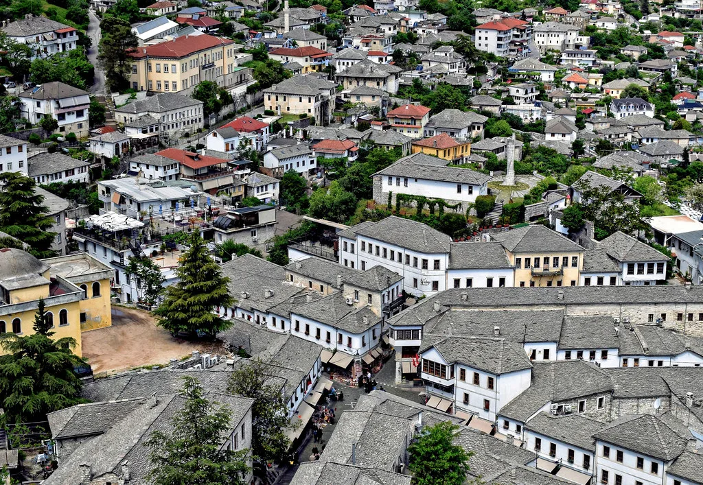 View of Gjirokastër, Albania