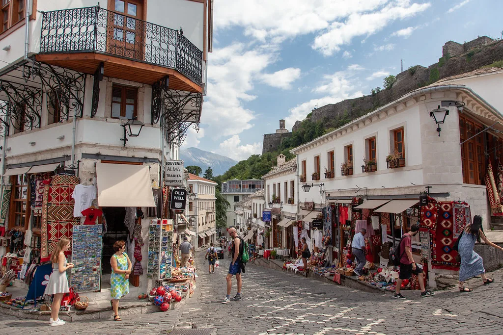 View of Gjirokastër, Albania