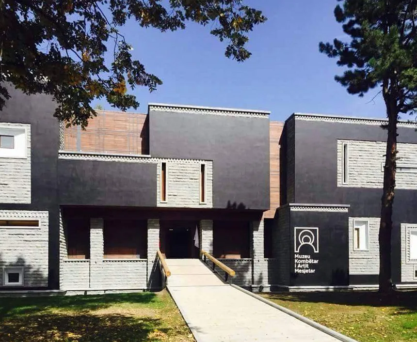 The National Museum of Medieval Art in Korçë.