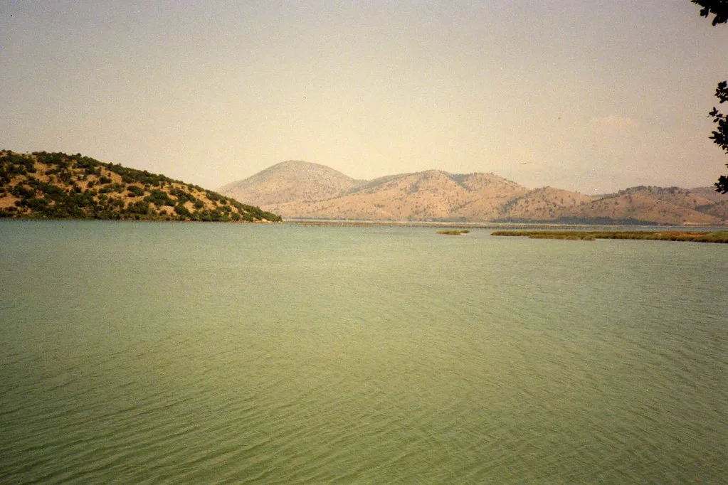 Lake Butrint, south of Sarandë.