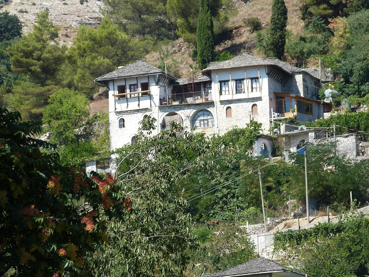 Zekate House, a fortified Ottoman-era house in Gjirokastër.